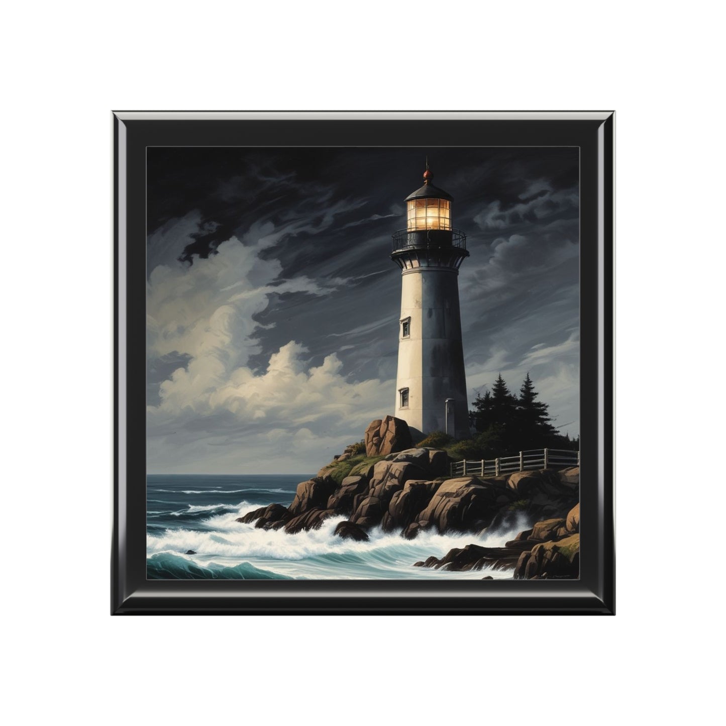 B1) Jewelry Box 'Lighthouse'